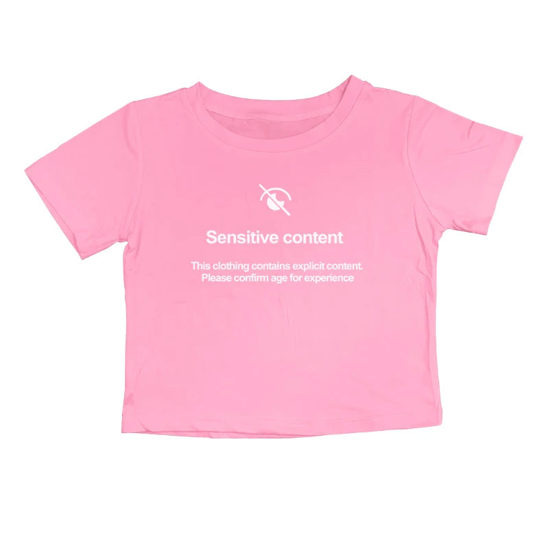 Punk Y2k Women's Baby Tee Aesthetic