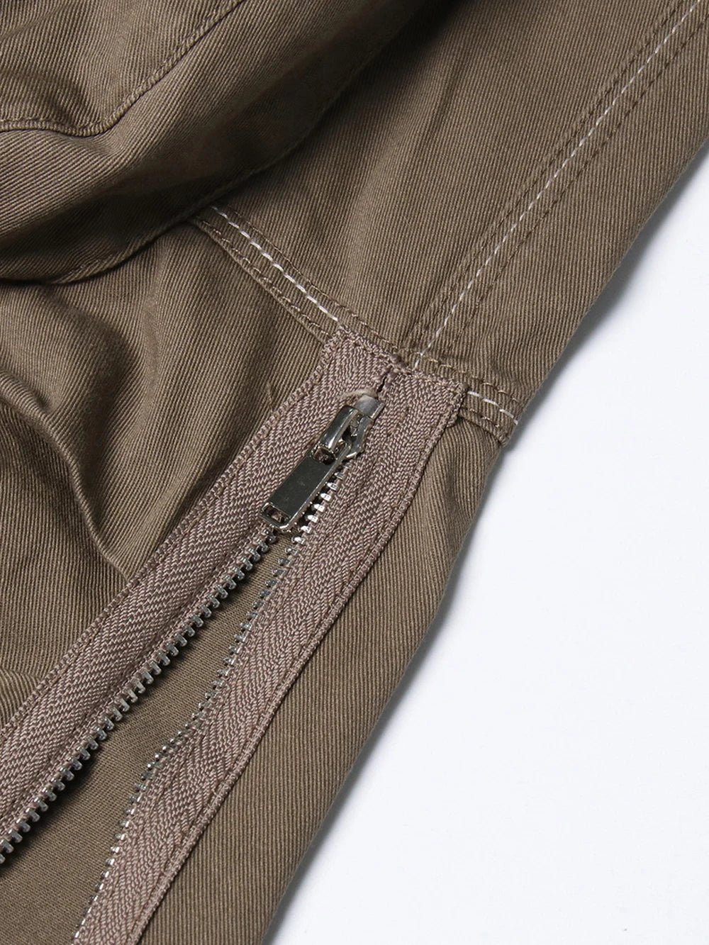 Modphy Y2k Black long Skirt Fashion Harajuku Multi Pocket Solid Skirt Womens Streetwear Casual Sexy Khaki Skirt
