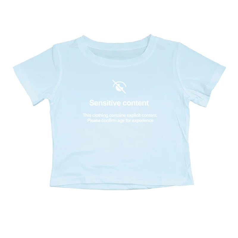 Punk Y2k Women's Baby Tee Aesthetic