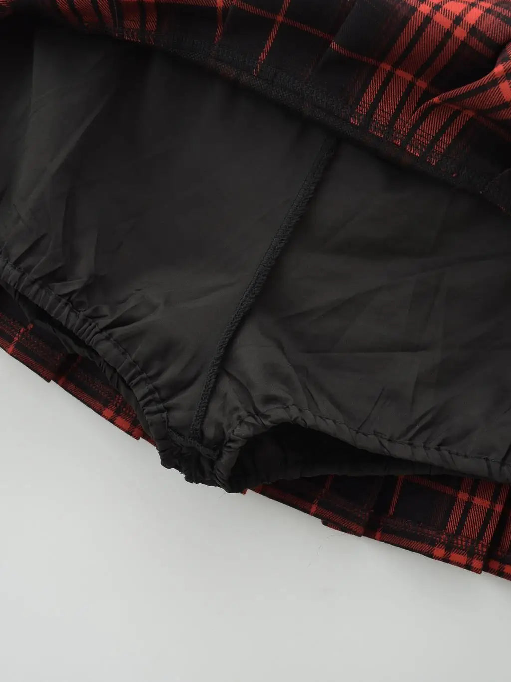 Summer Mini Skirts For Woman Graduation Seaon Red Plaid Skirts Women Y2k Skirts Vintage Clothes Pleated Skirts Preppy Style