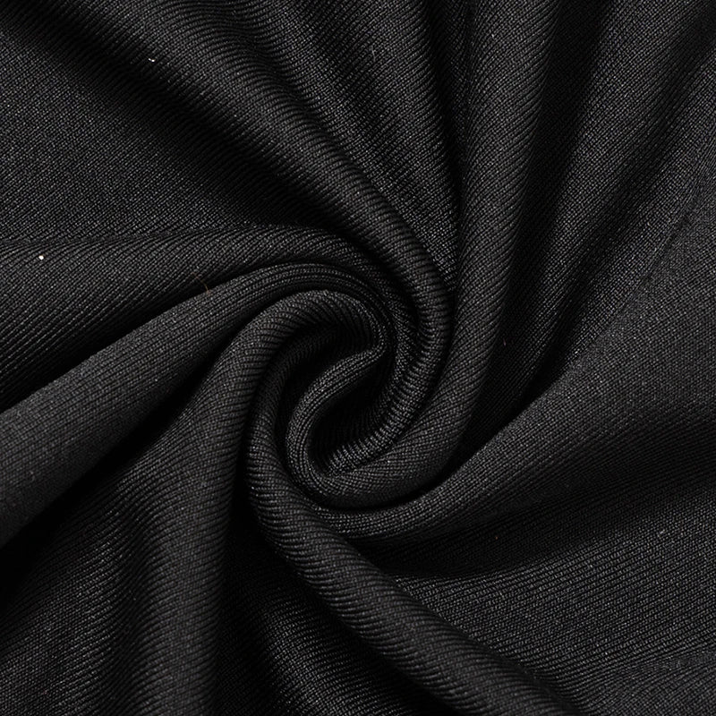 Y2k Black Spaghetti Strap Mini Robe Dress Women Backless Sexy Party Thigh Slit Slim Suspender Skirts 2024 Summer Evening Dresses