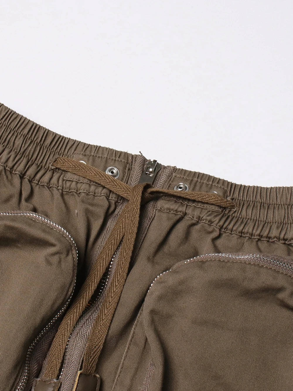 Modphy Y2k Black long Skirt Fashion Harajuku Multi Pocket Solid Skirt Womens Streetwear Casual Sexy Khaki Skirt