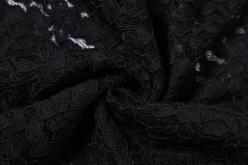 BKLD 2025 Autumn New Women Clothing Black Skirts Sexy High Waist Lace Ruffles Patchwork Irregular Y2k Skirts Party Clubwear