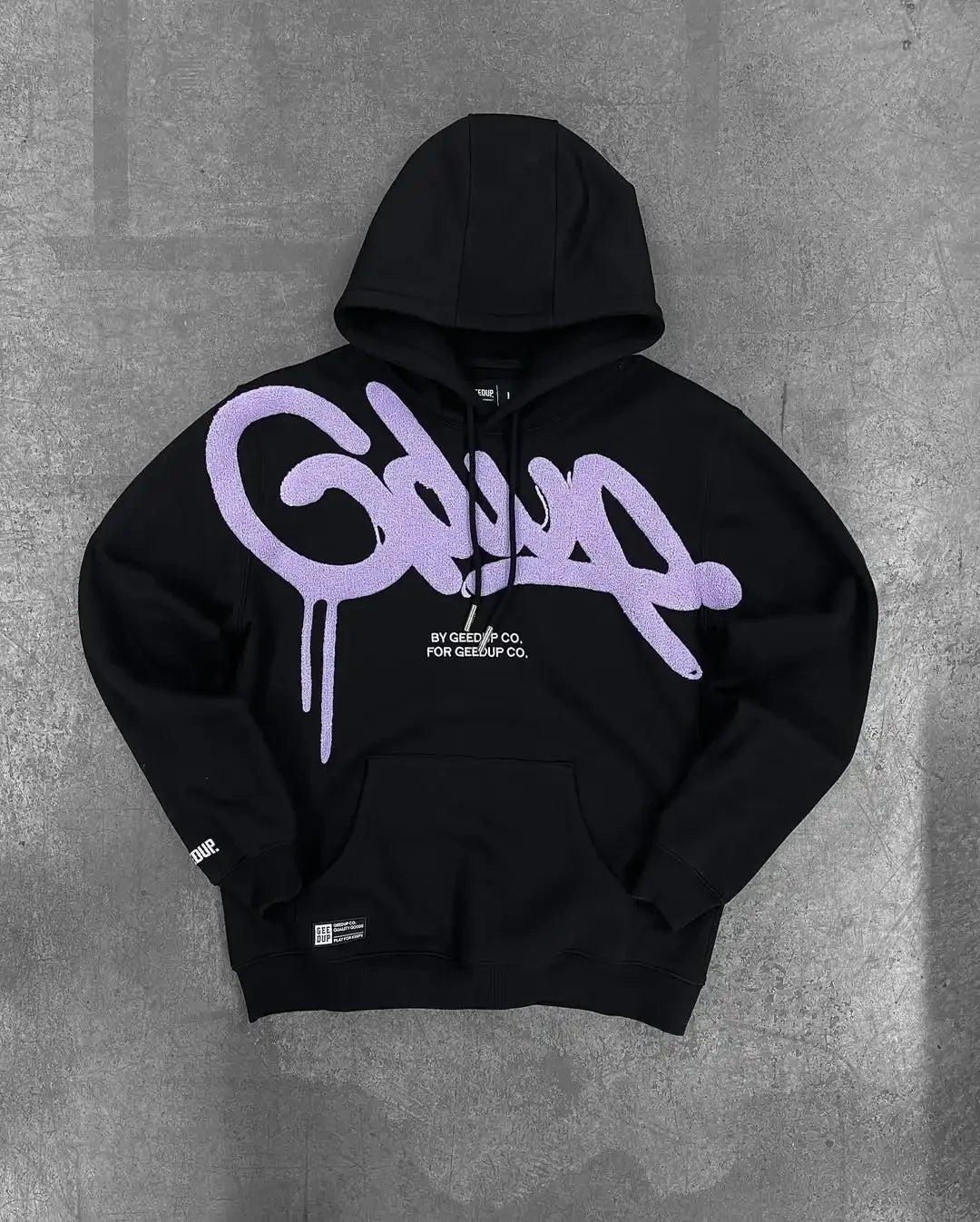 Y2K Style Hoodie with Pearl Details, Gothic Letter Print Zip-Up Hooded Sweatshirt
