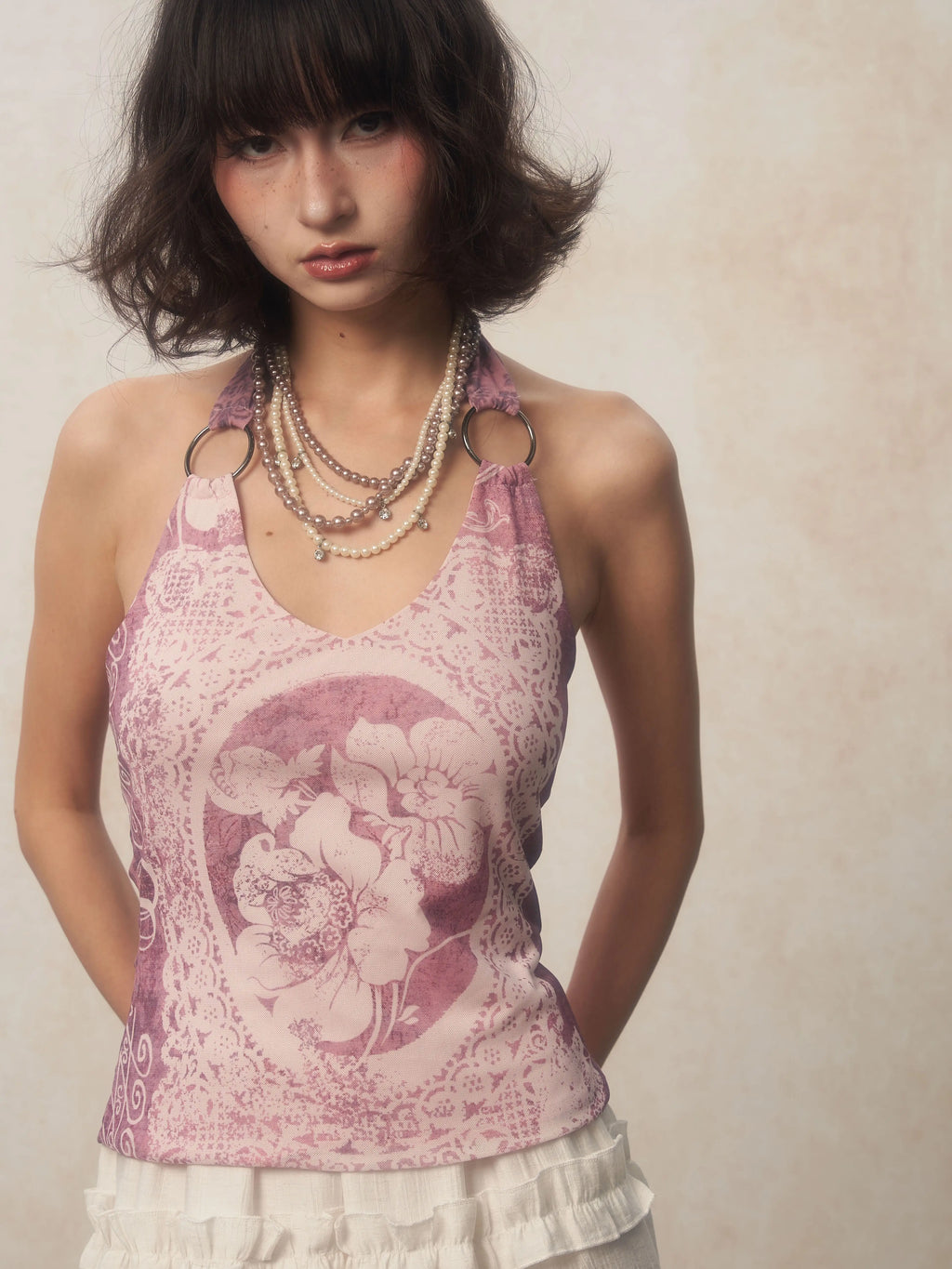 Japanese Y2k Halter Tops