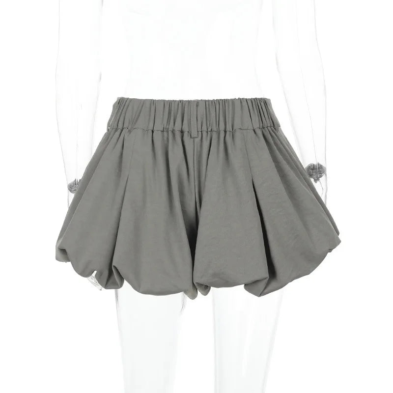 Y2K Street Style 2025 Summer New Arrival Women's Low Waist Flower Bud Super Short Trendy Girl Mini Skirt Women's Clothing