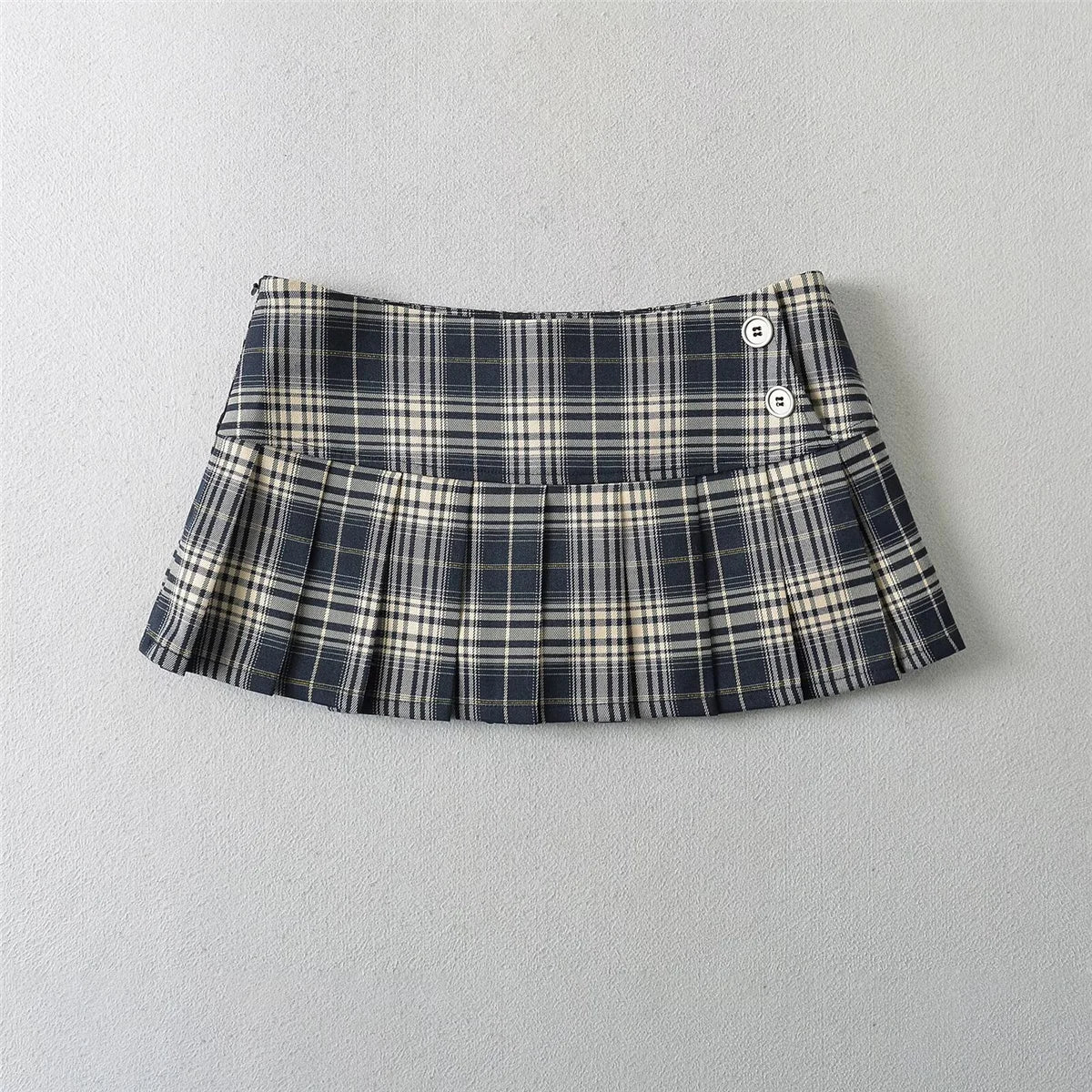 Summer Mini Skirts For Woman Graduation Seaon Red Plaid Skirts Women Y2k Skirts Vintage Clothes Pleated Skirts Preppy Style