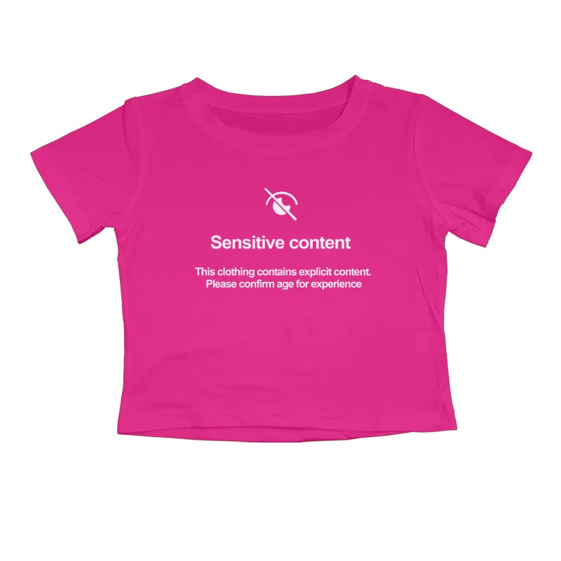 Punk Y2k Women's Baby Tee Aesthetic