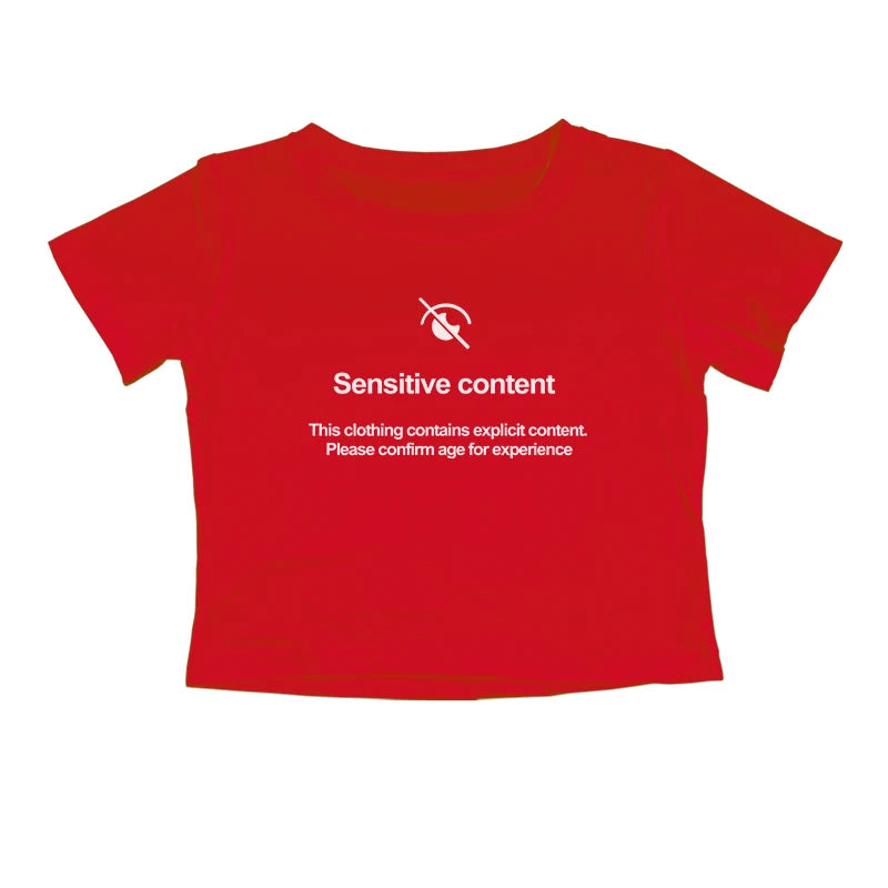 Punk Y2k Women's Baby Tee Aesthetic