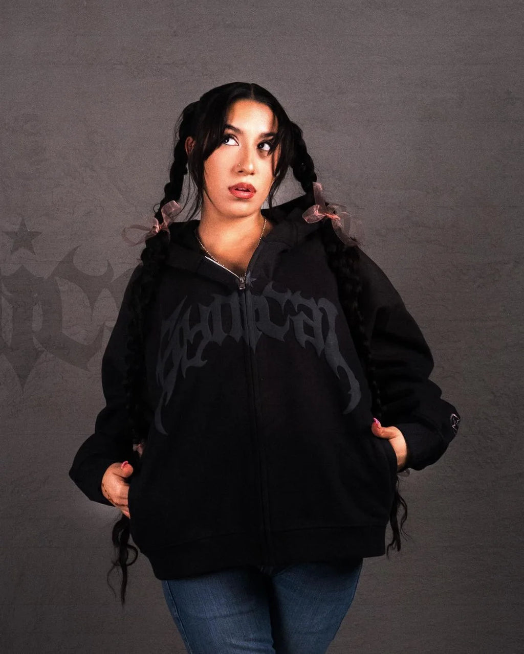 Y2K Unisex Hoodies Women Autumn Winter Harajuku Zip Up Hooded Sweatshirt Men Gothic Hip Hop Oversized Jackets Streetwear