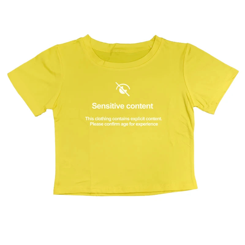 Punk Y2k Women's Baby Tee Aesthetic