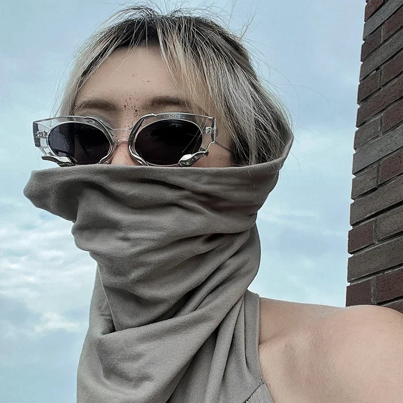 1pc Retro Small Frame Three-Dimensional Snake Y2k Spicy Girl Personality Street Photo Trend Men And Women'S Sunglasses Shades