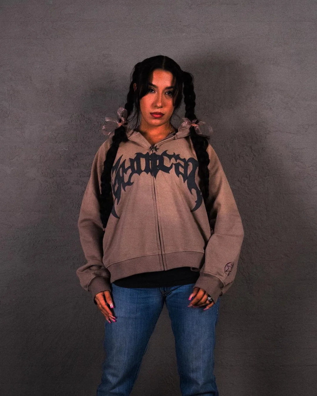 Y2K Unisex Hoodies Women Autumn Winter Harajuku Zip Up Hooded Sweatshirt Men Gothic Hip Hop Oversized Jackets Streetwear