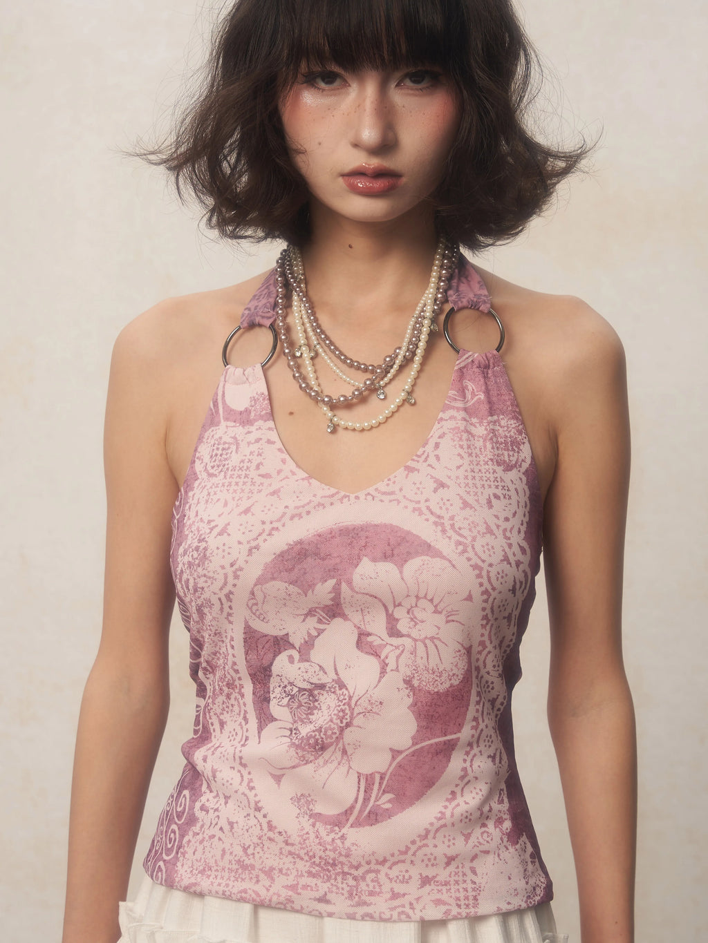Japanese Y2k Halter Tops